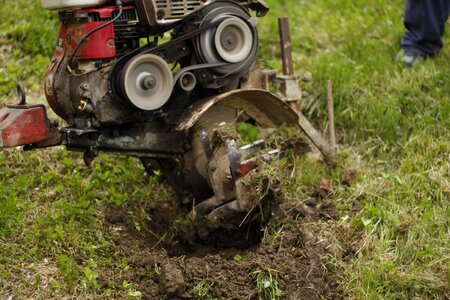 Agricultural device driving