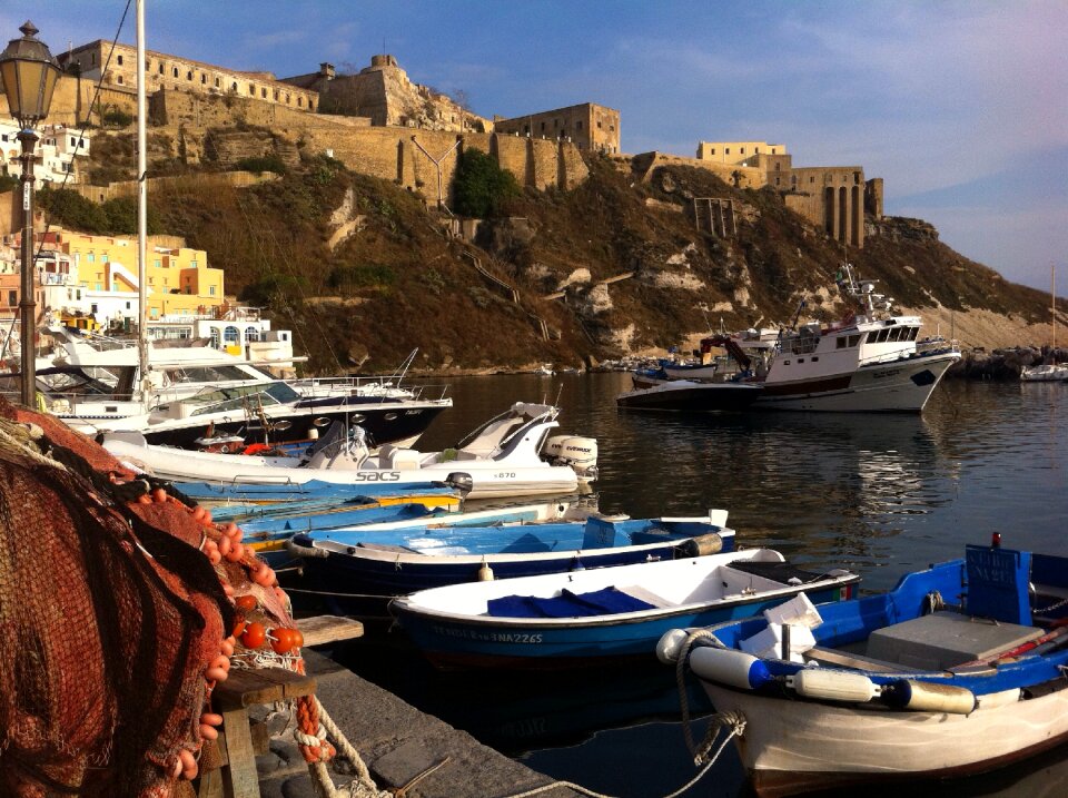 Boats italy island