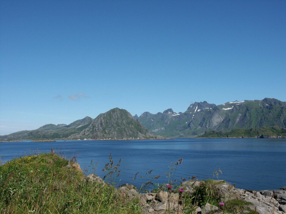 Fjord arctic panorama