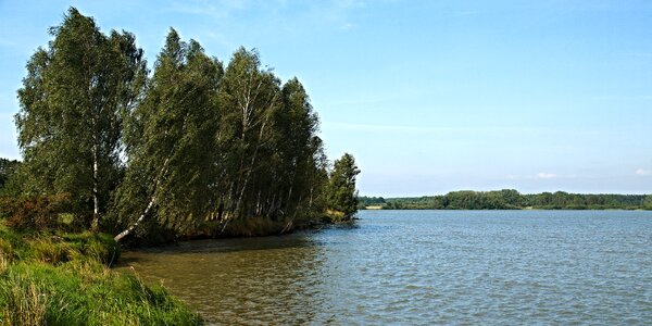 Bank water-level clouds photo