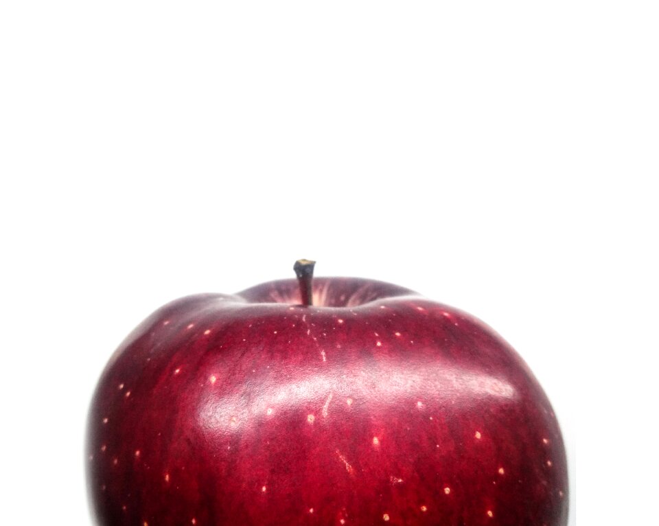 White background white red