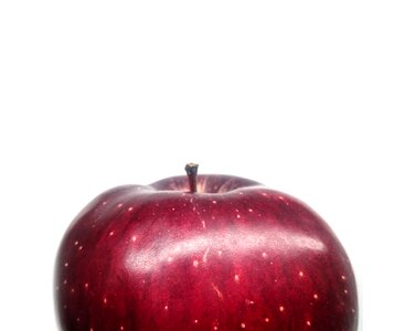 White background white red