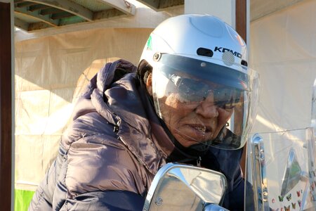 Motorcycles showing me my helmet motorcycling grandfather
