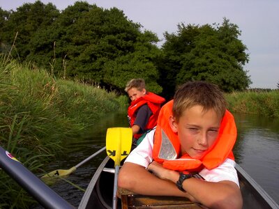Gudenå canoe children
