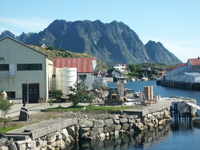 Coastline nordic summer photo