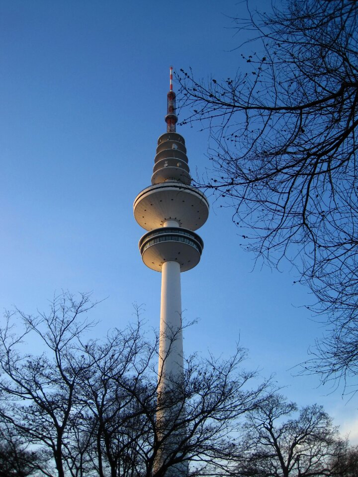 Hanseatic blue sky december sky