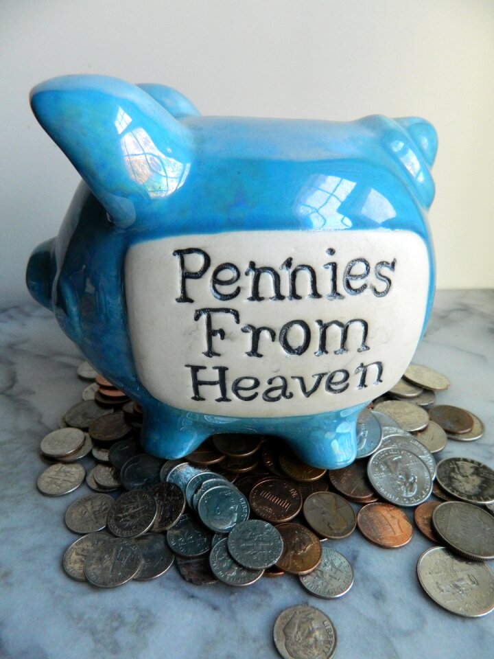 Capital pennies from heaven coins