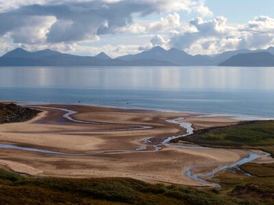 Scottish coastal west coast photo