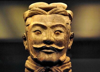 Terracotta general statue