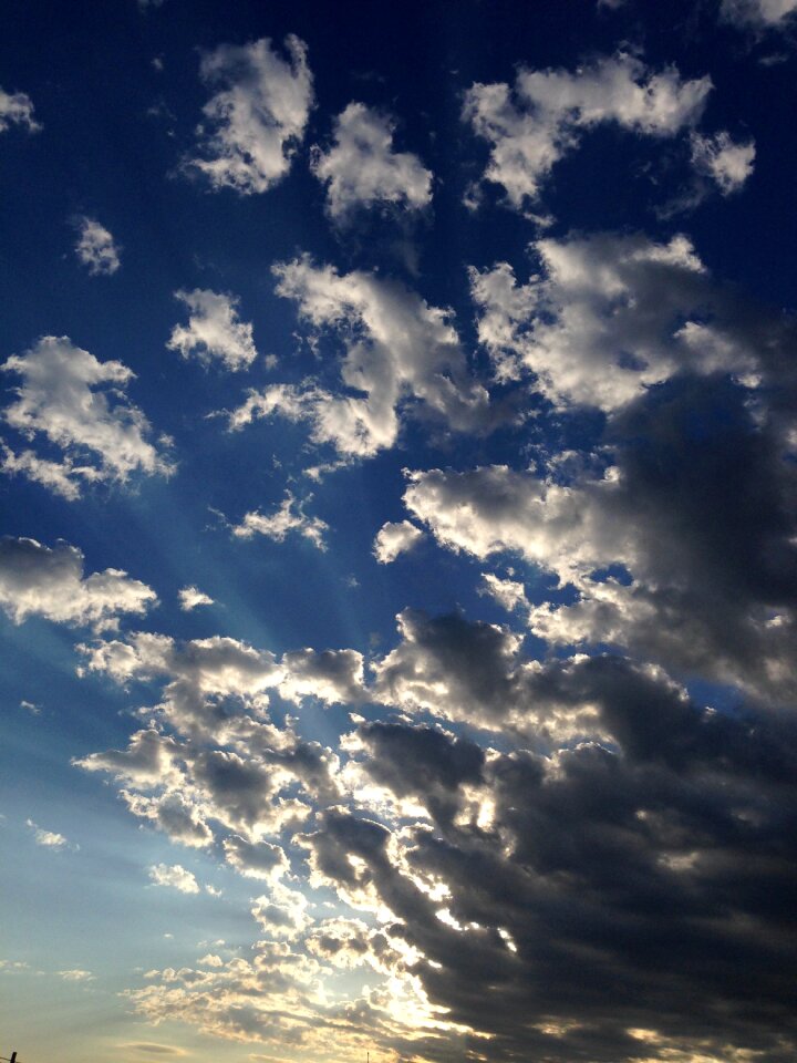 Cloudy sky white cloud landscape
