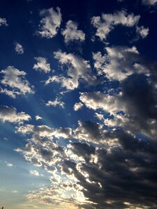 Cloudy sky white cloud landscape