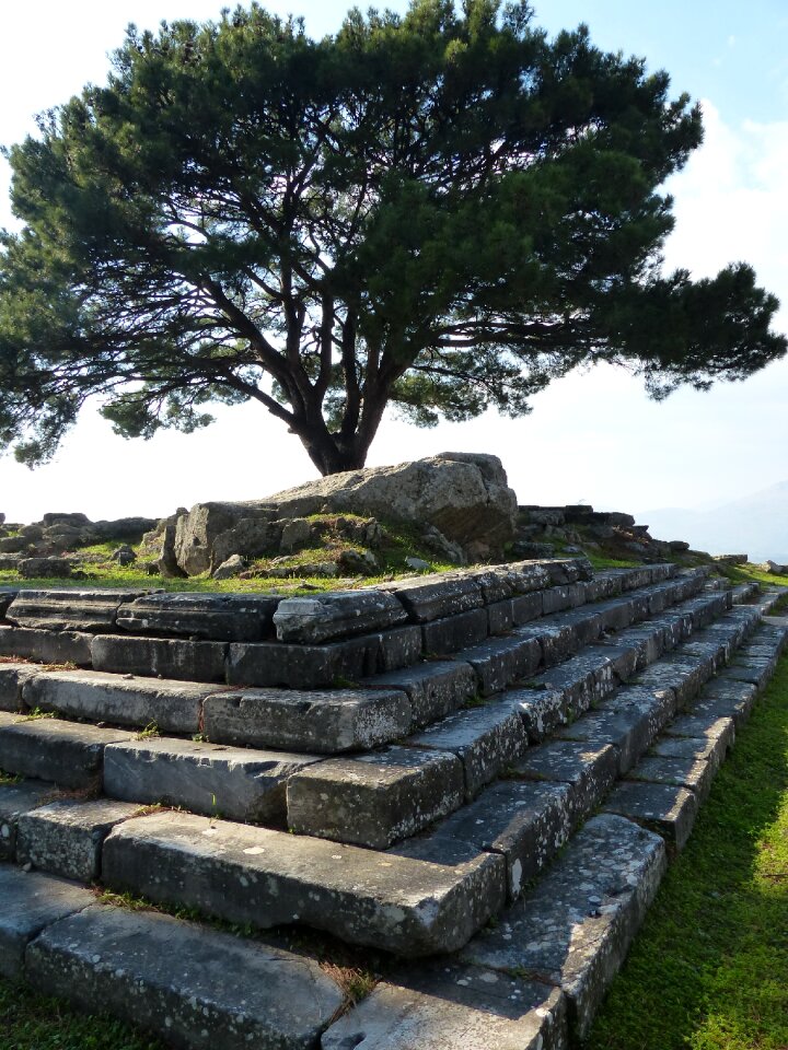 Excavations bergama antique
