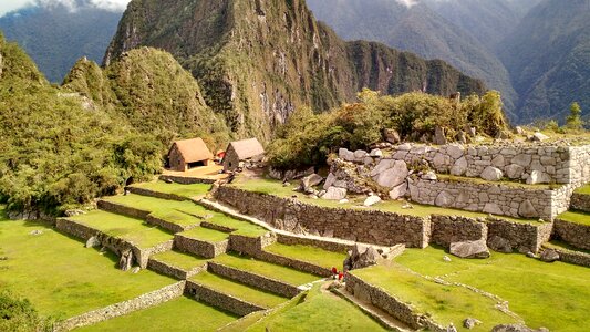 Machu picchu cusco peru photo