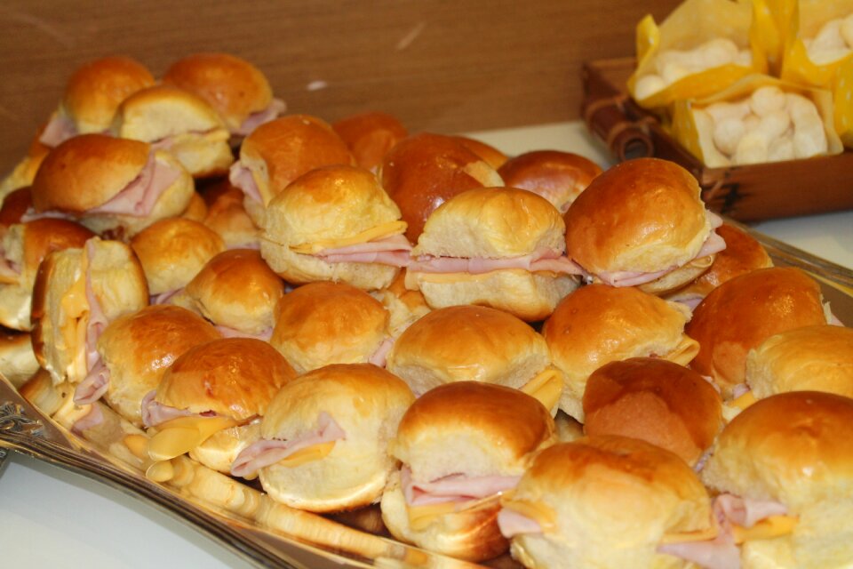 Food party sandwich