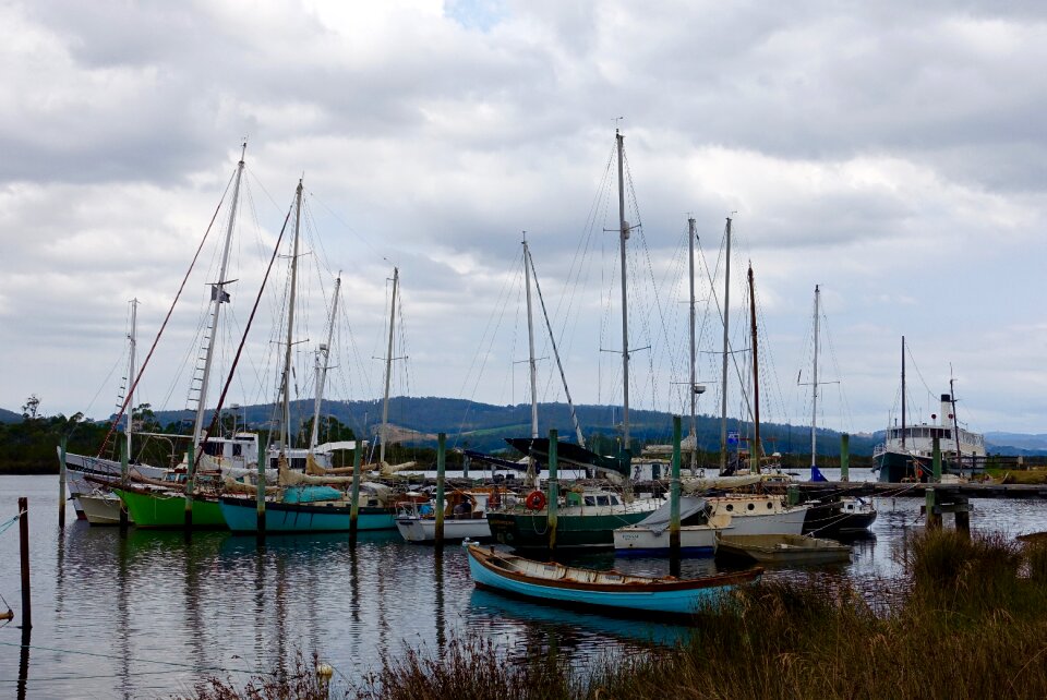 Sailing yachting harbour photo