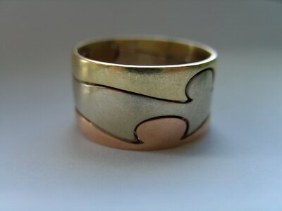 Jewelry finger ring gold jewelry photo
