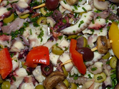 Party food buffet
