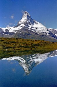 Alpine switzerland landscape photo