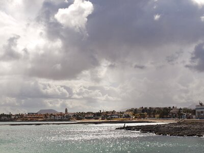 Fuerteventura ocean beach photo