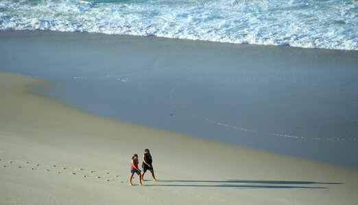Rio de janeiro blue walking