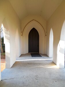 Door entrance building photo