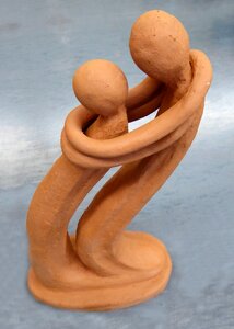 Shaped decoration hug