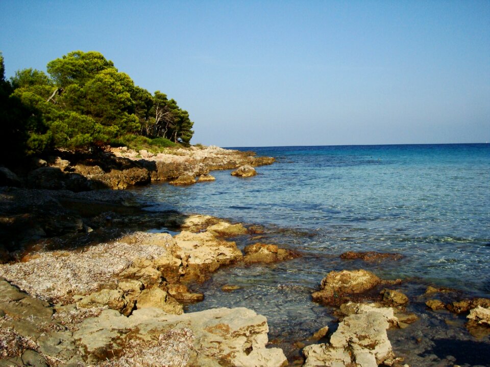 Sea sand sky photo