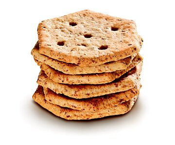 Cracker cookie snack photo