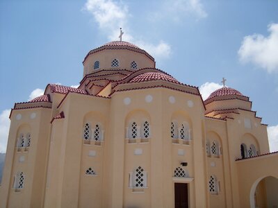 Holiday travel orthodox church photo