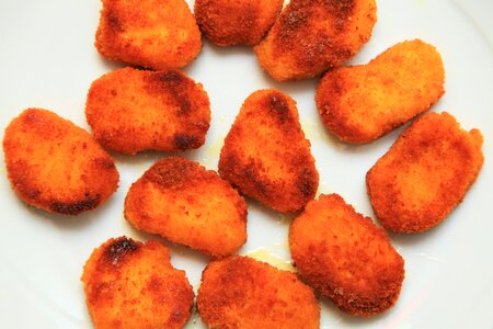 Vegetable nuggets panade nuggets