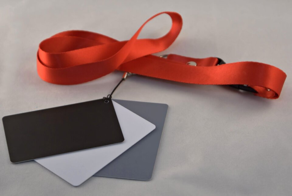 Awb cards grey scale photo