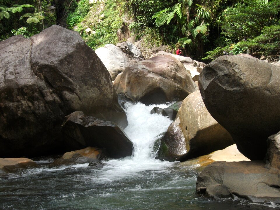 Mountain stream west new britain