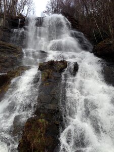 Waterfall gray waterfall
