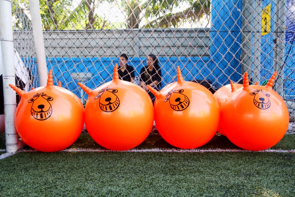 Handle ball holidays space jump
