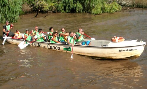 Rowing canoe kayak