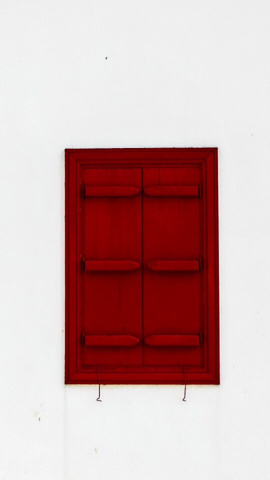 Red wooden