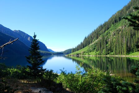 Landscape environment mountain lake
