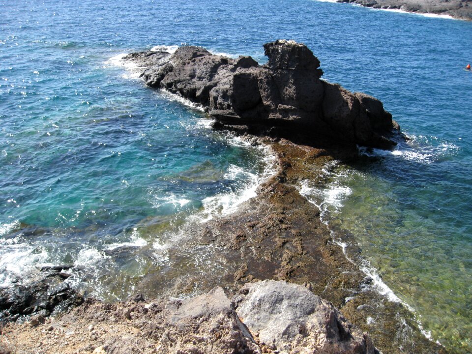 Tenerife canaries ocean