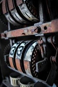 Petrol pump old antique