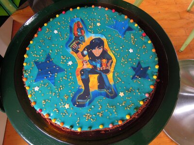 Cake birthday surprise