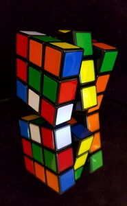 Rubik's cube puzzle photo