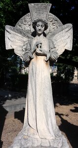 Cross sand stalker tombstone