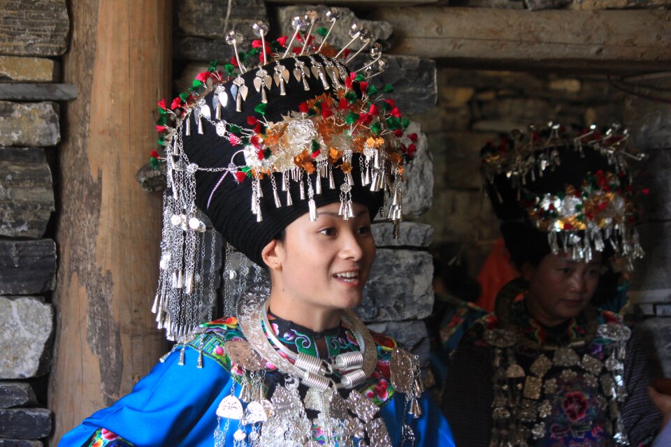 Guizhou miao beauty
