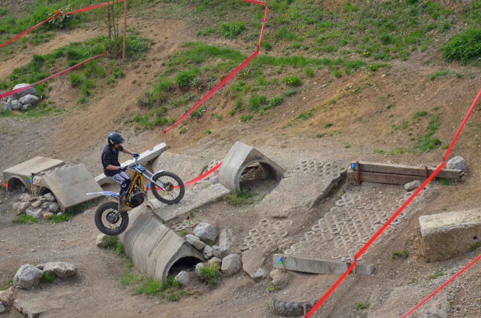 Terrain motorsport motorcycle
