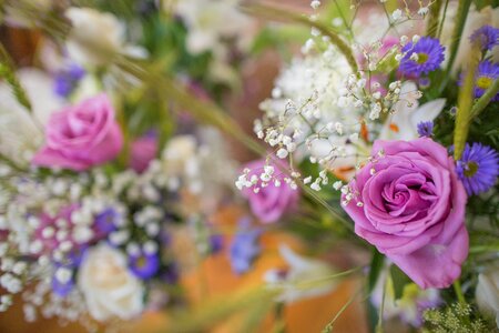 Wedding flowers romantic bridal photo