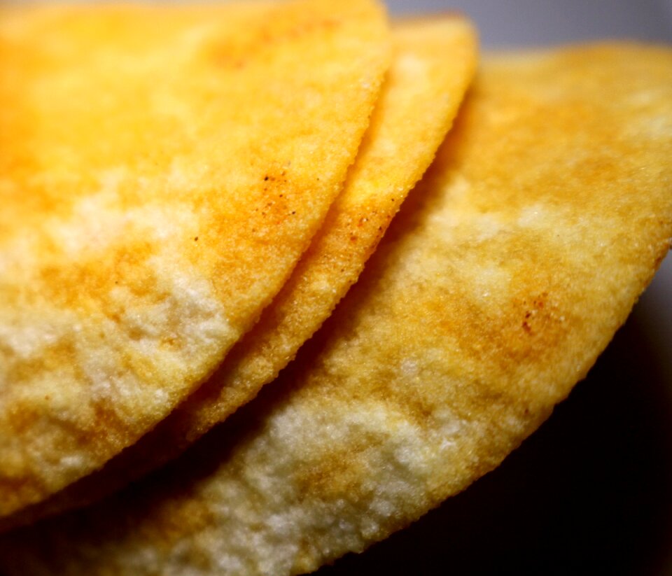 Potato chips food snack
