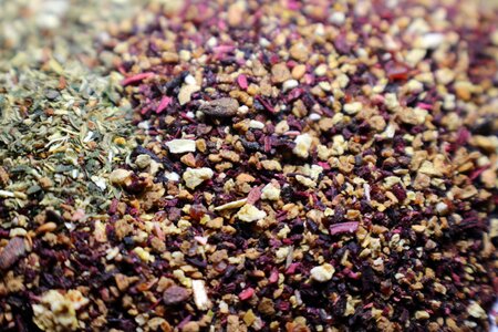 Herbal tea fruit tea dried photo