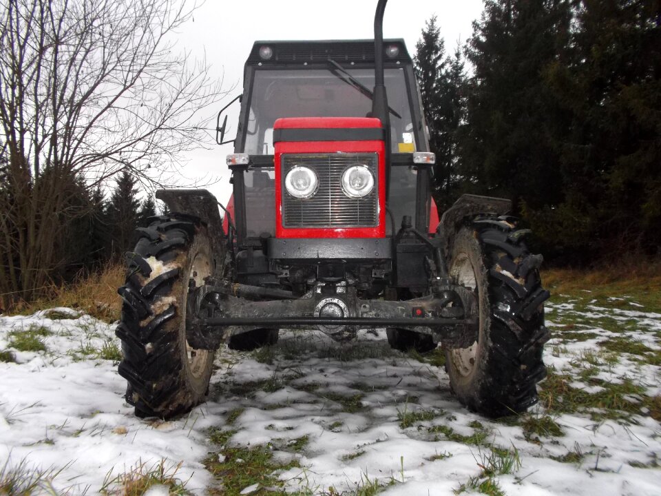 Tractor zetor machine