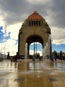 Water monument mexico photo