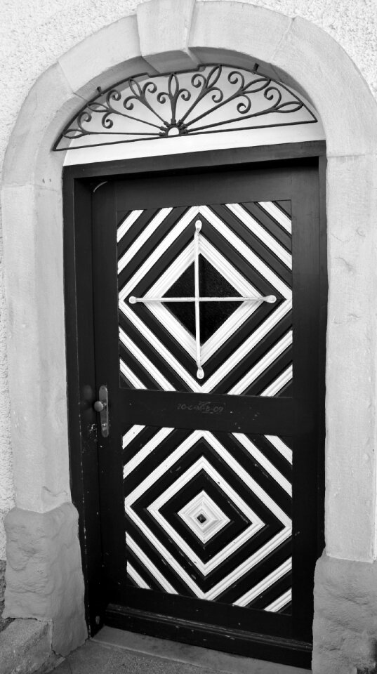 Input front door entrance door
